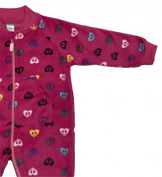 Человечек для девочки JOIKS р.86 малиновый FK003/86 