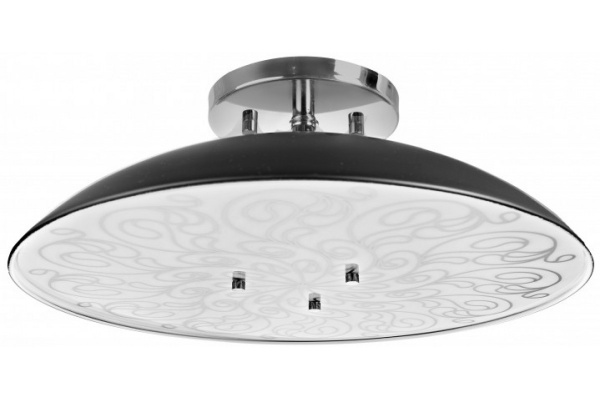 Люстра NNB Niko 3x40 Вт Е27 хром/черный 50011 