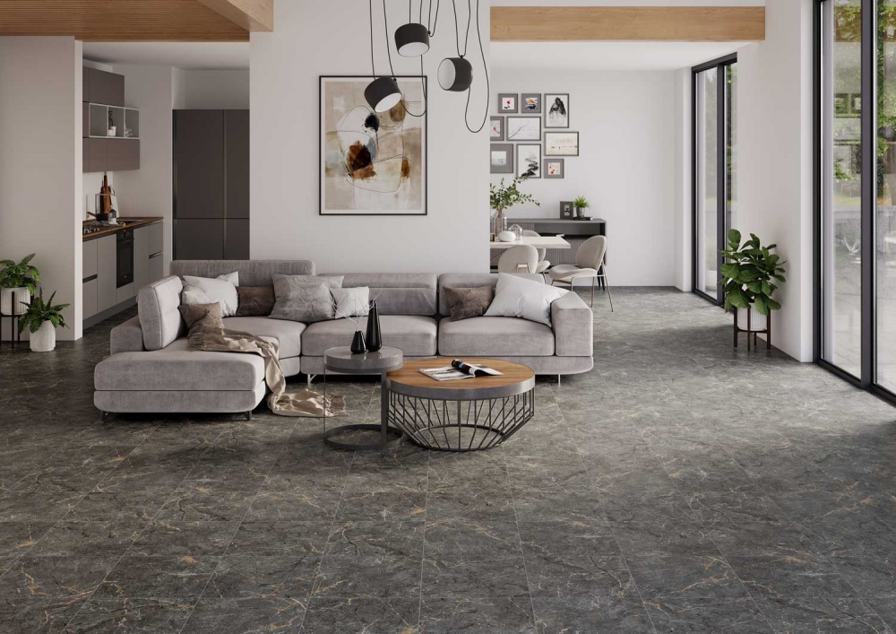 Плитка Cersanit Pavia graphite 42x42 см