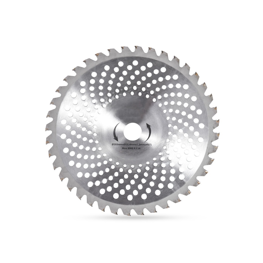 Диск для триммера Sturmax тарельчатый твердосплавный BTAM001B Ø255x25,4 мм