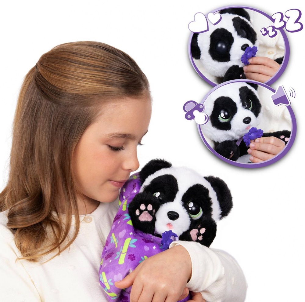 Игрушка интерактивная Baby Paws W3 Малыш Панда 927667IM