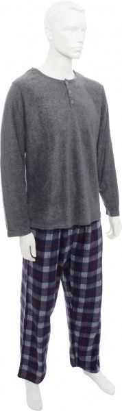 Костюм домашний мужской La Nuit р. XL серый Check 