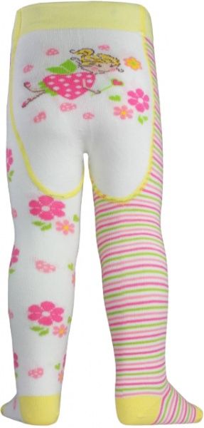 Колготки детские Conte-Kids TIP-TOP (веселі ніжки) 357 р.80-86 белый 