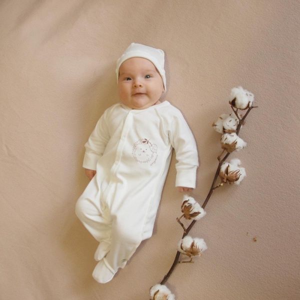 Комбінезон дитячий Minikin р.50 молочний 183040350 