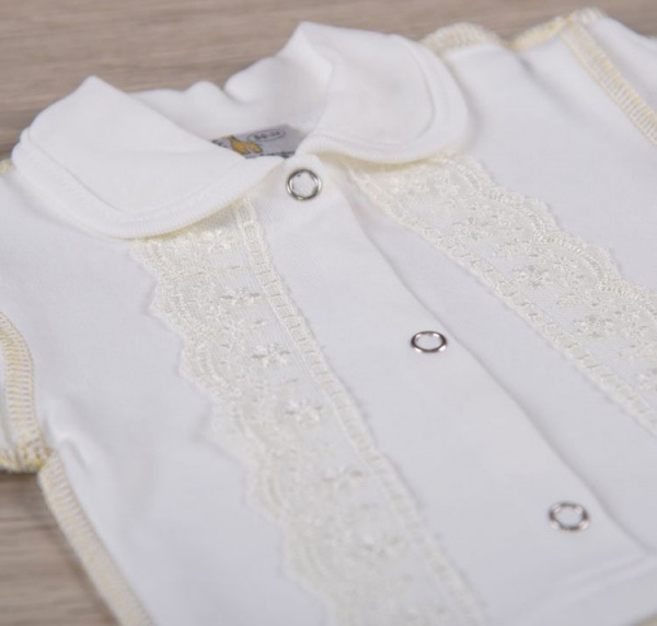 Человечек унисекс Betis Солнышко с шапочкой р.56 молочный 27070499 