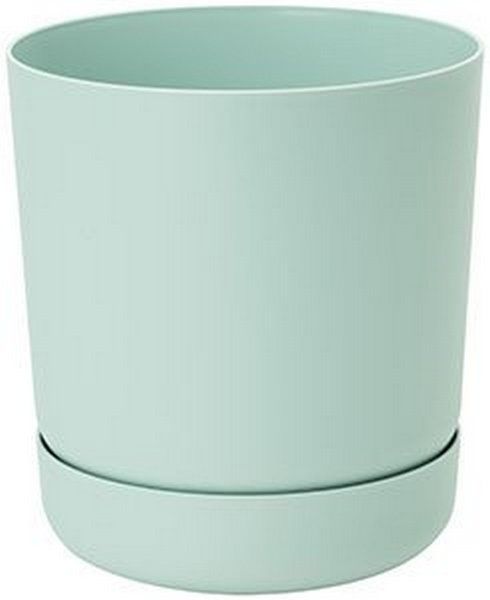 Горщик пластиковий Form Plastic Сатина-13 круглий 1,5 л ментол (4240-067) 