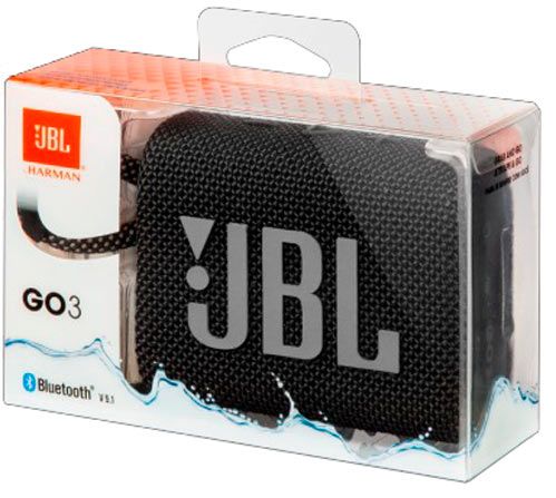 Акустична система JBL® Go 3 (JBLGO3BLK) black 