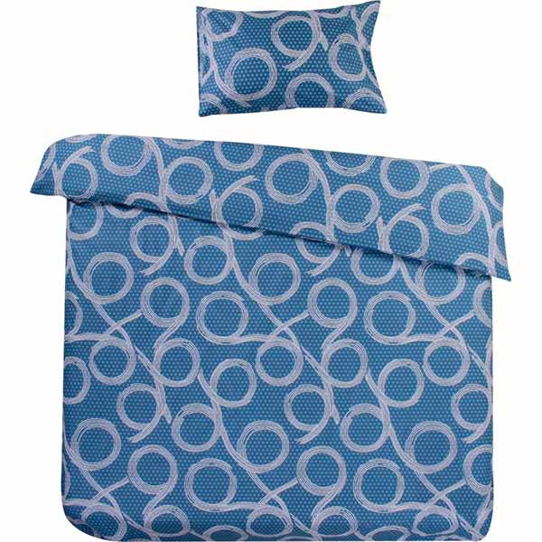 Комплект постільної білизни Moon light 1,5 темно-синій UP! (Underprice) 