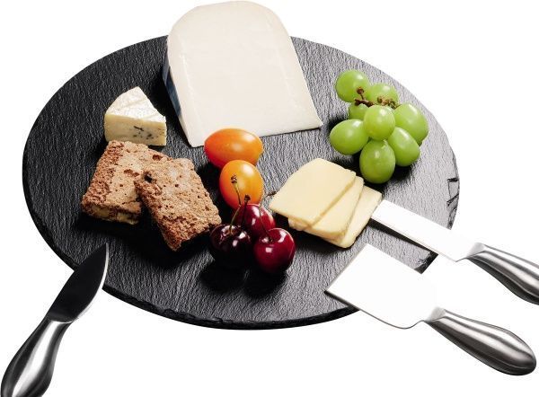 Доска сервировочная Chefline сланцевая 30 см 