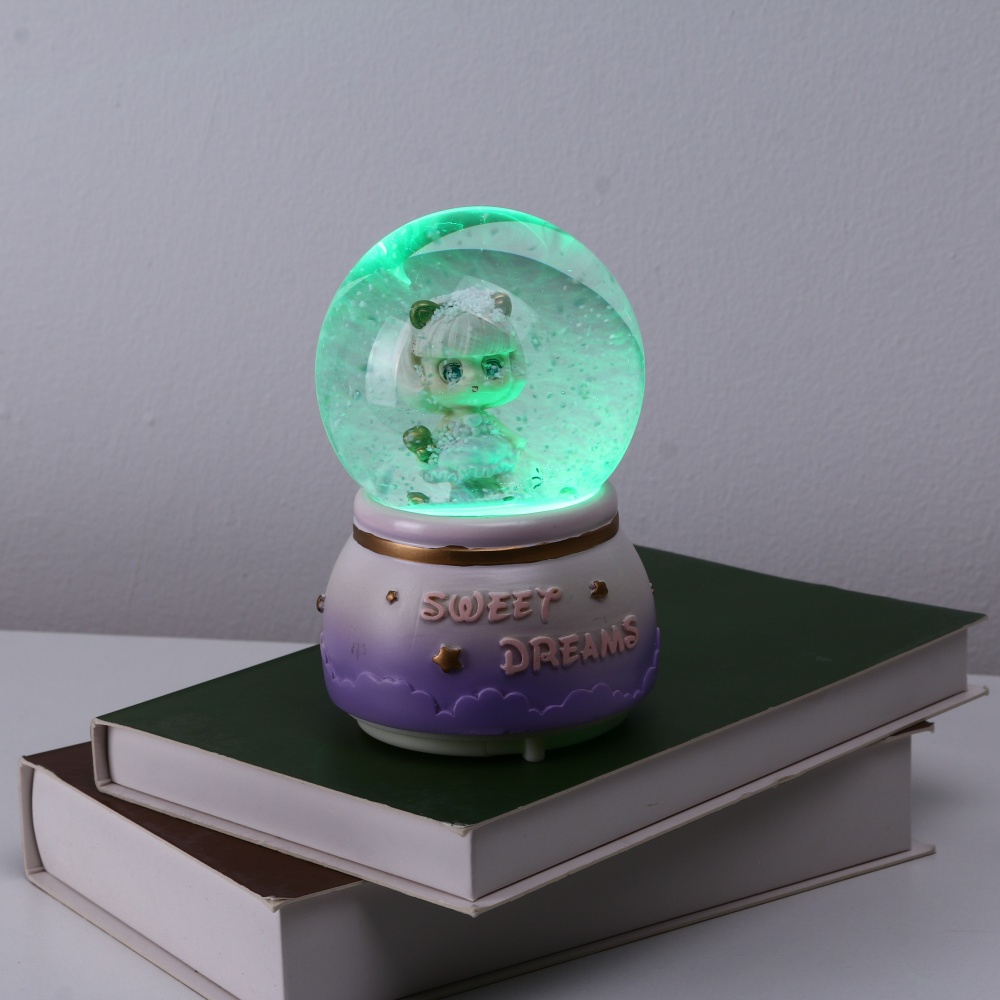 Декорація новорічна JM2118YC куля-LED Sweet Dreams 12.5 см