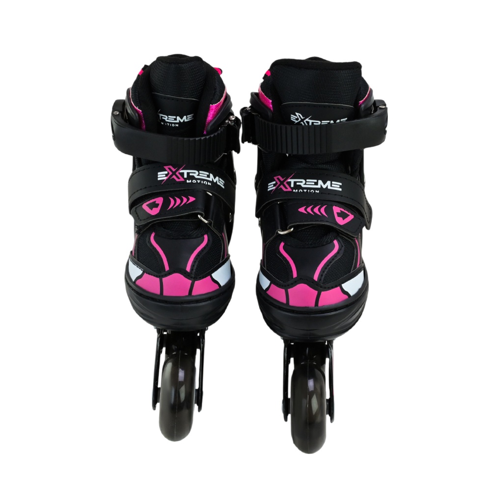 Роликовые коньки Shantou Extreme Motion RL25427 р. 30-33 черный