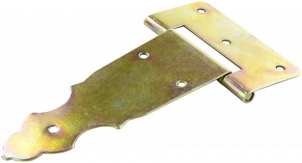 Петля стрела   130x50x1.5 мм желтый