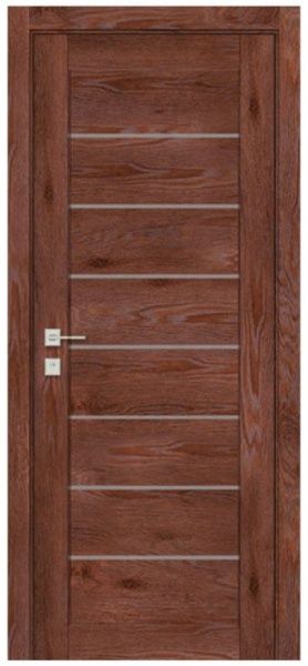Дверное полотно Rodos Lux-2 Гранд ПО 600 мм мадагаскар 