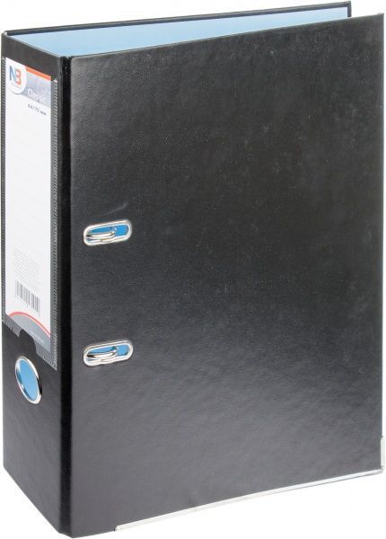 Папка-регистратор CLASSIC 70 мм А4 односторонняя черная Nota Bene