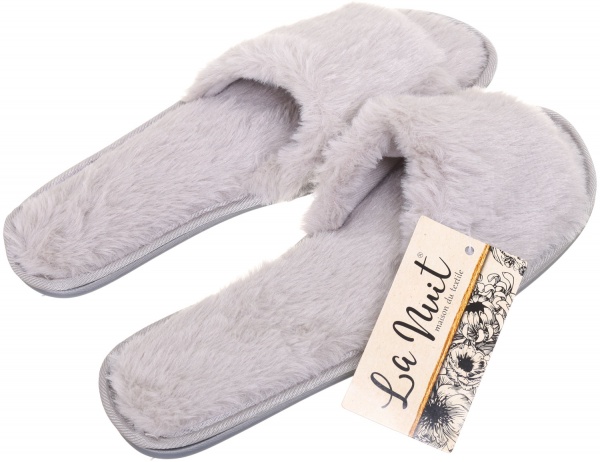 Взуття домашнє La Nuit Кенді р. 36/37 світло-сірий 