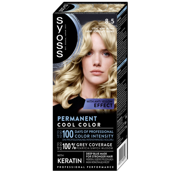 Фарба Syoss Luminus 8-5 яскравий блонд 115 мл