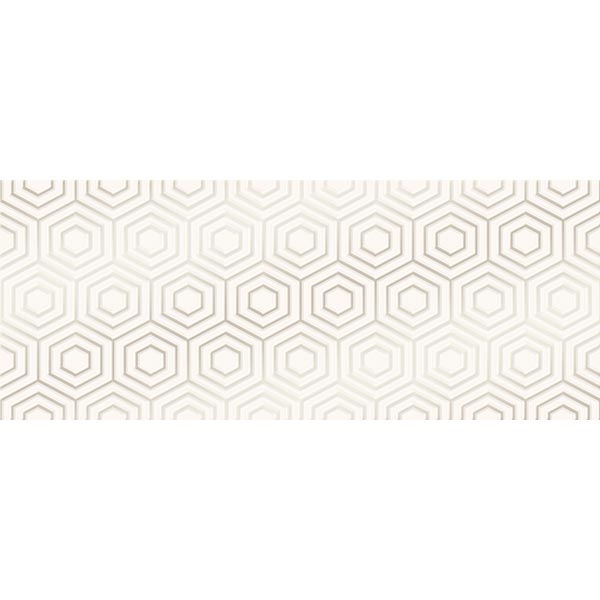 Плитка Golden Tile Arcobaleno Argento №5 айвори 9МА451 20x50 