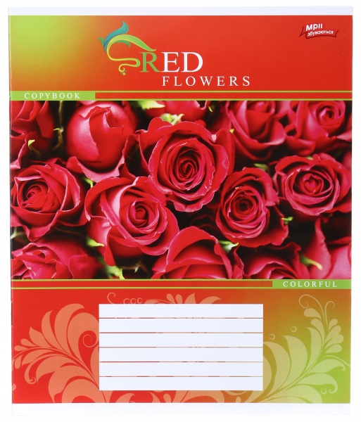 Тетрадь школьная уф-лак 18 листов в линейку в ассортименте Мечты сбываются