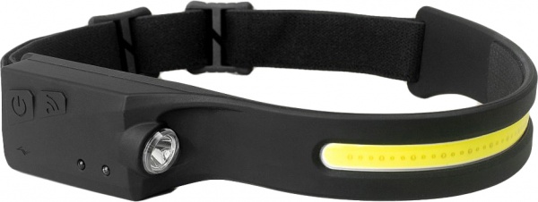 Фонарь налобный Westinghouse LED+COB аккумуляторный с сенсором WF218-DB