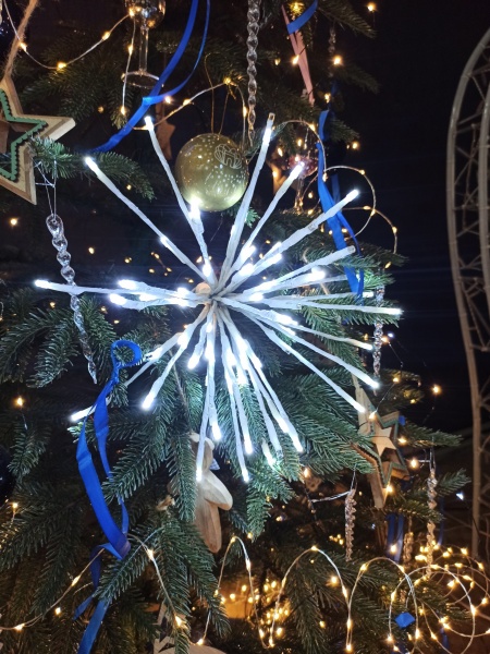 Декорация новогодняя Blachere Бенгальский огонек встроенный светодиод (LED) 64 ламп 30 см 