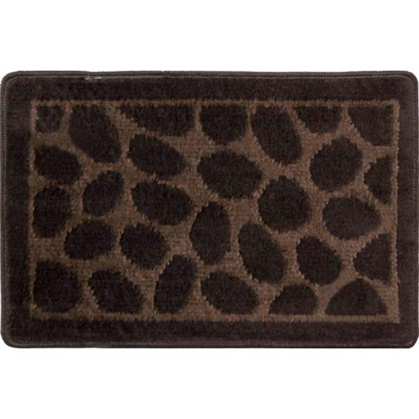 Коврик для ванной комнаты Dariana Камни 40х60 серый