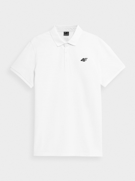 Поло 4F POLO SHIRT M039 4FSS23TPTSM039-10S р.3XL белый
