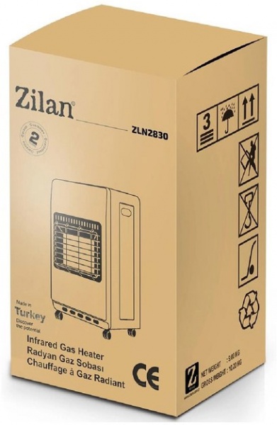 Обогреватель газовый Zilan инфракрасный ZLN2830 