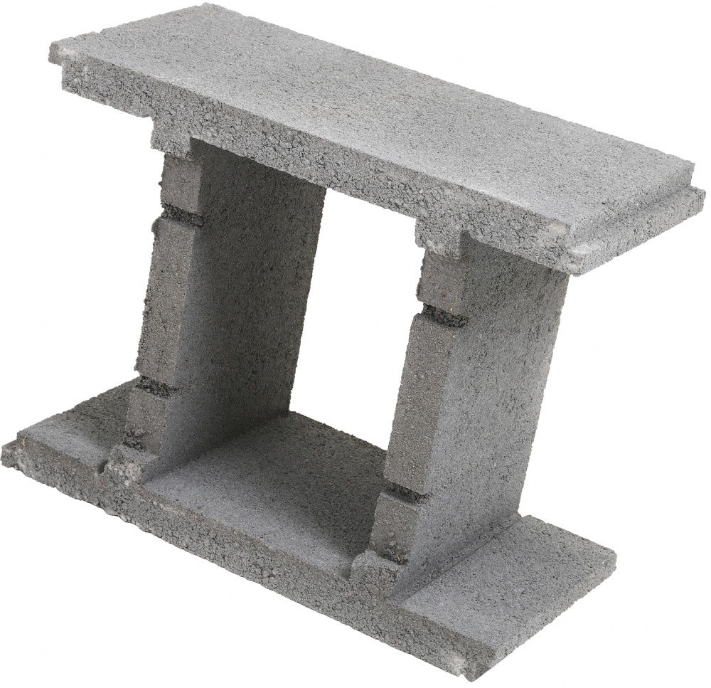 Блок бетонний KOLIZEY 510x400x235 мм