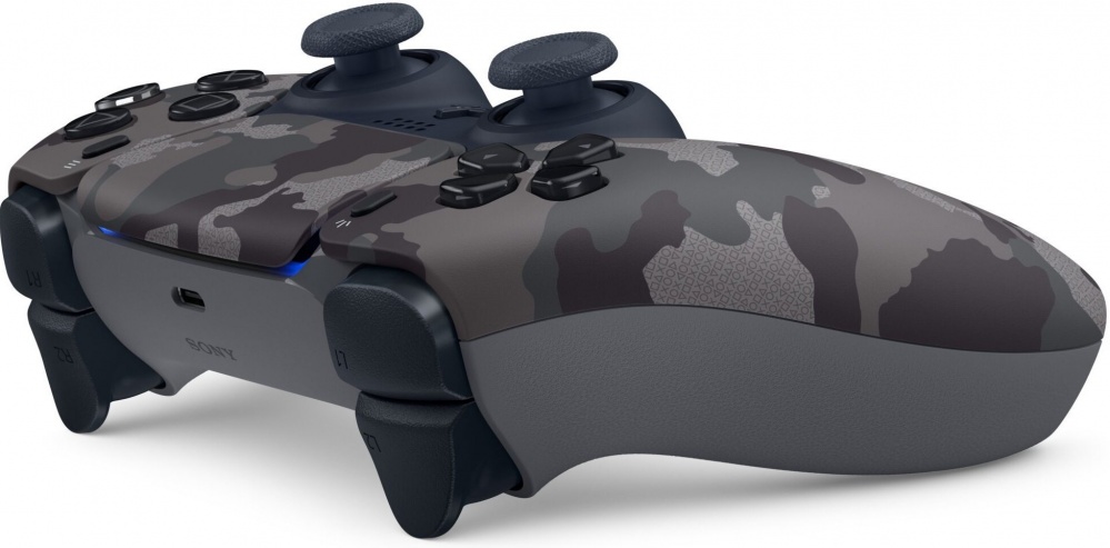 Геймпад бездротовий Sony PlayStation 5 Dualsense BT Grey Cammo (1000040244)