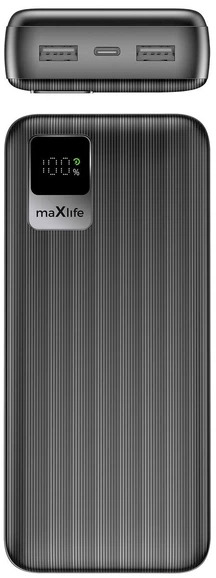 Повербанк Maxlife 20000 mAh black (MXPB-07)