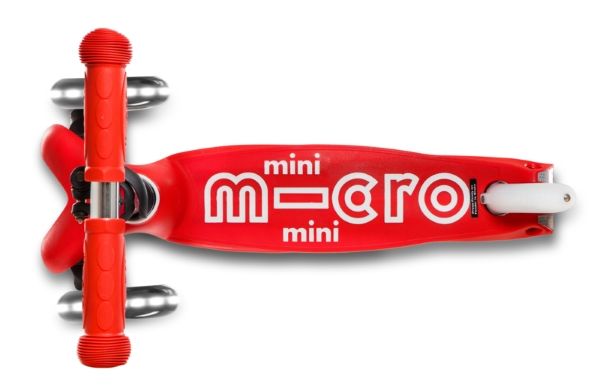Самокат Micro Mobillity Systems Mini Micro deluxe red LED червоний MMD052 