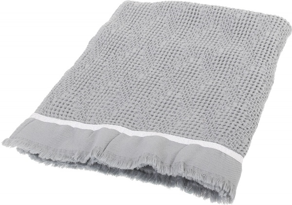 Рушник Moss Stone Wash 70x140 см срібний La Nuit 