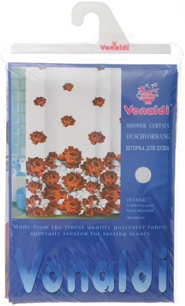 Штора для душа Vonaldi Rosery 180x220 см