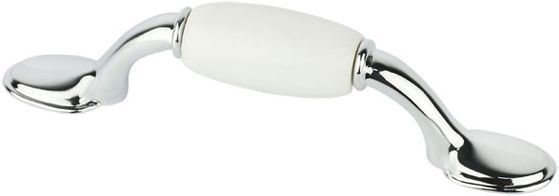 Меблева ручка 11790 76 мм хром Ferro Fiori CR 9040.076.W