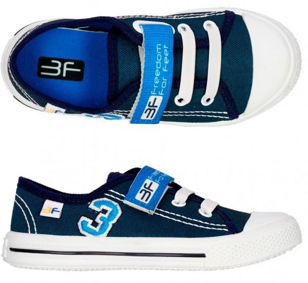 Кеды 3F р.26 синий 3Sp38/8 
