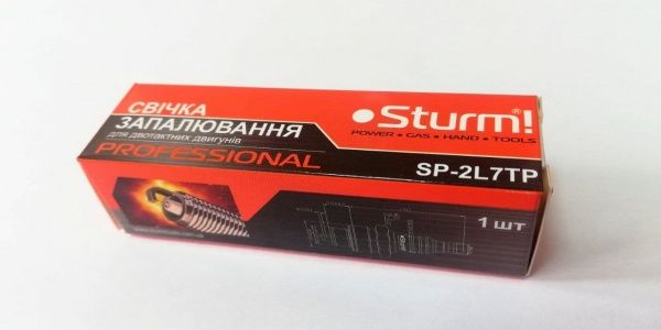 Свеча зажигания Sturm для двухтактных двигателей SP-2LTP