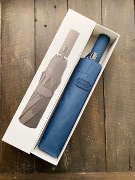 Зонт KRAGO Column полный автомат синий 