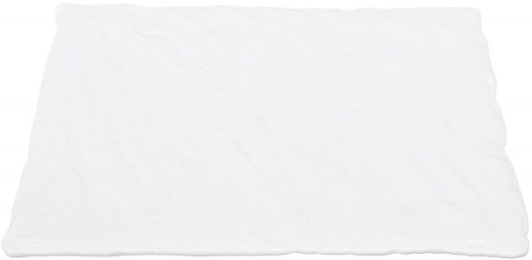 Блюдо прямокутне Lavastone White 25х20х1,3 см 