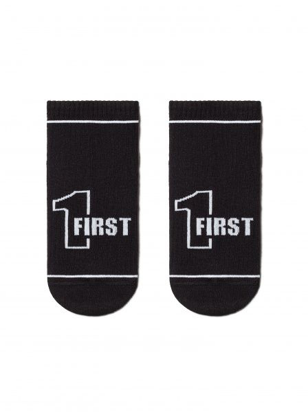 Носки детскиедля девочекдля мальчиков Conte-Kids Active (короткие) 13С-34СП 511 р.20 черный 