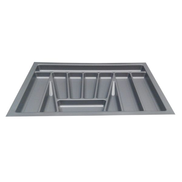 Лоток для столових приборів 710х470 мм сірий