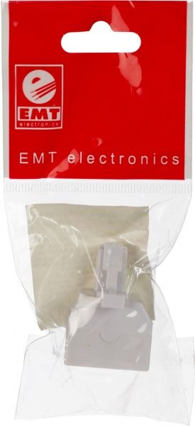 Переходник ЕМТ 6р4с телефонный 6-0217 белый