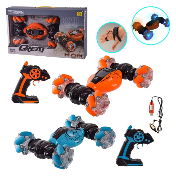 Автомобиль на р/у Перевертыш в ассортименте 1:16 955-120