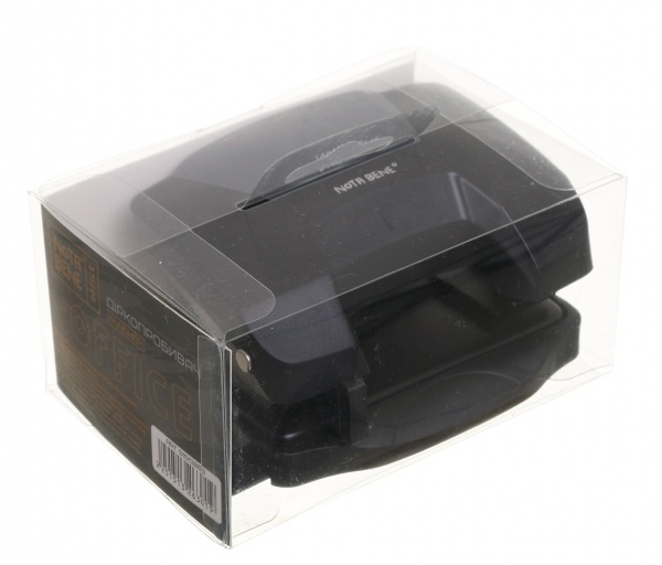 Дырокол 20 листов черный Nota Bene