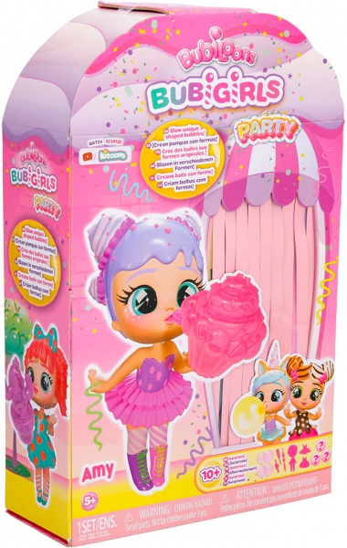 Игровой набор Bubiloons с куклой Малышка Баби Эми 906198IM