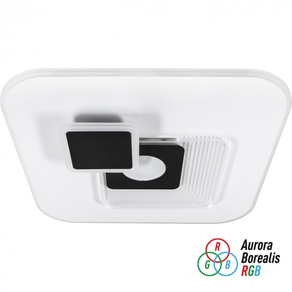 Світильник світлодіодний V-WATT S60 RGB 60 Вт білий із чорним 3000-6000 + RGB К V-Wat ZEPPELIN 