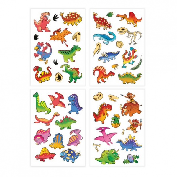 Набір тимчасових татуювань DoDo Час динозаврів 301104 6860689