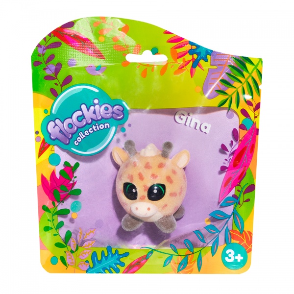 Фигурка коллекционная Flockies Жираф Джина FLO0114 