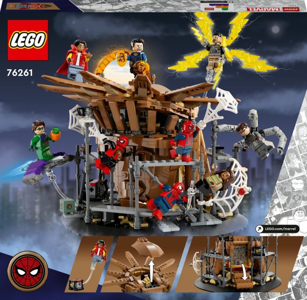 Конструктор LEGO Super Heroes Marvel Решающее сражение Человека-Паука 76261