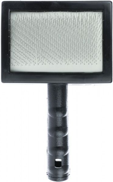 Пуходерка с пластиковой ручкой 10x19 см 2311