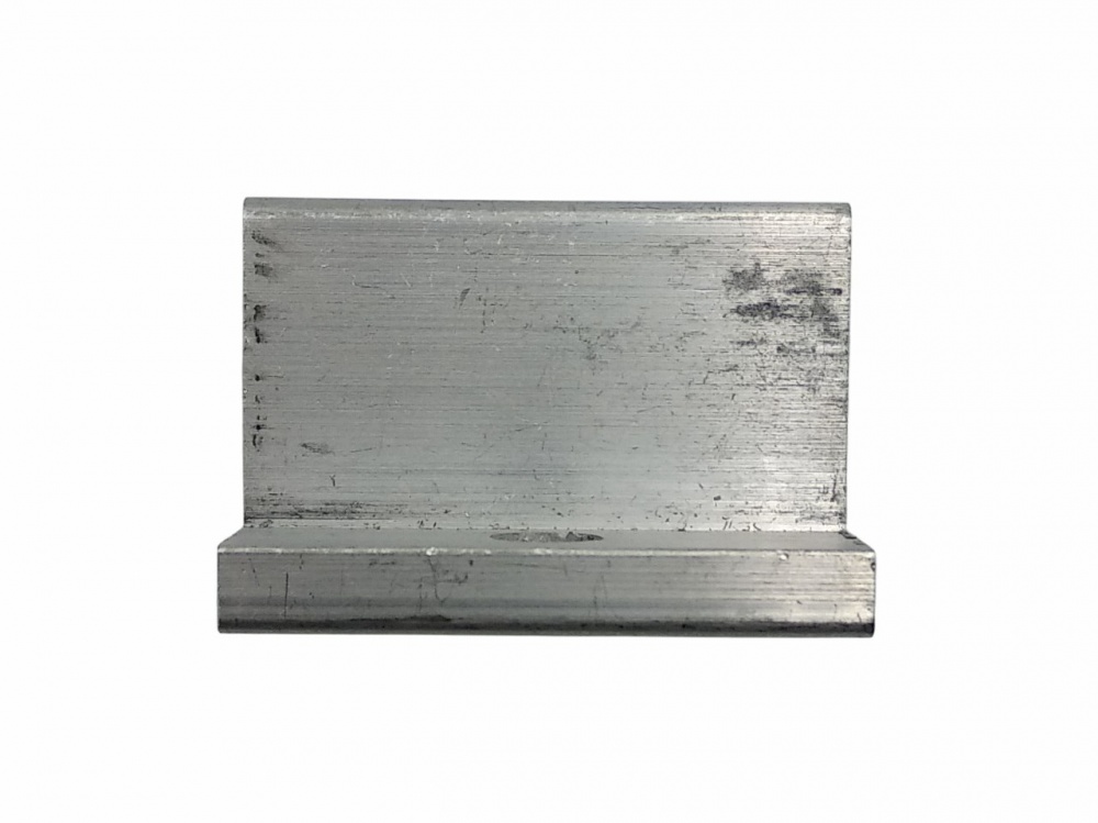 Притиск кінцевий 30 мм алюмінієвий